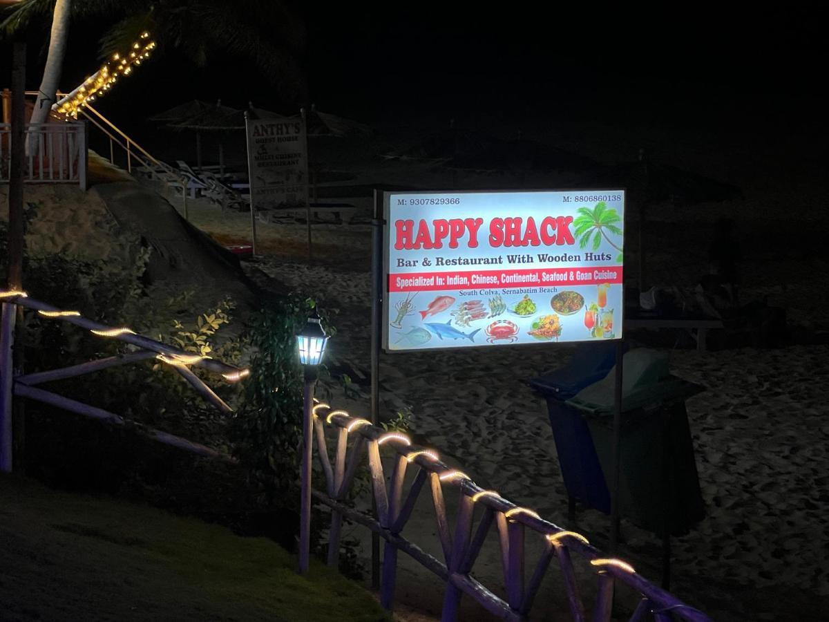 Happy Shack Beach And Wooden Huts Colva Ngoại thất bức ảnh
